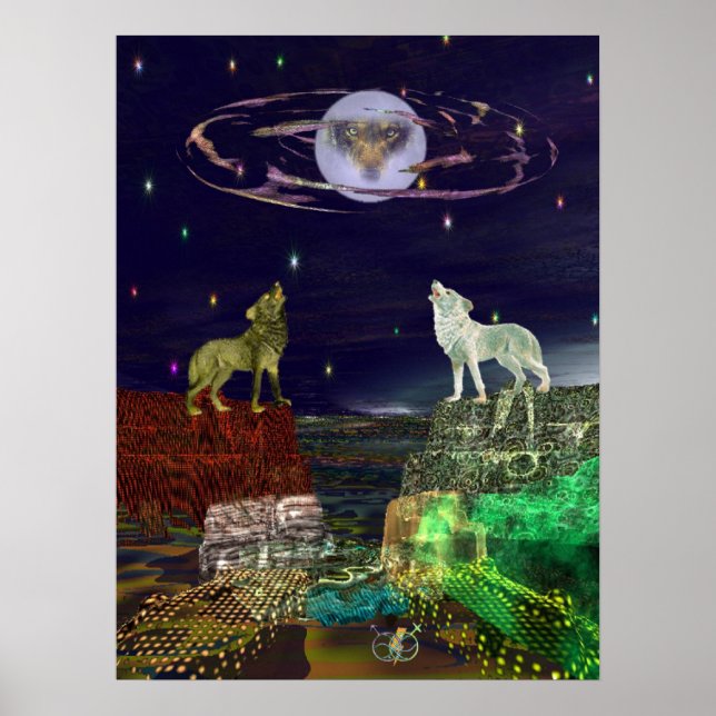 Póster Lobos (Frente)