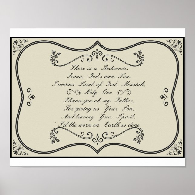 Póster Local de Ação de Graças (Frente)