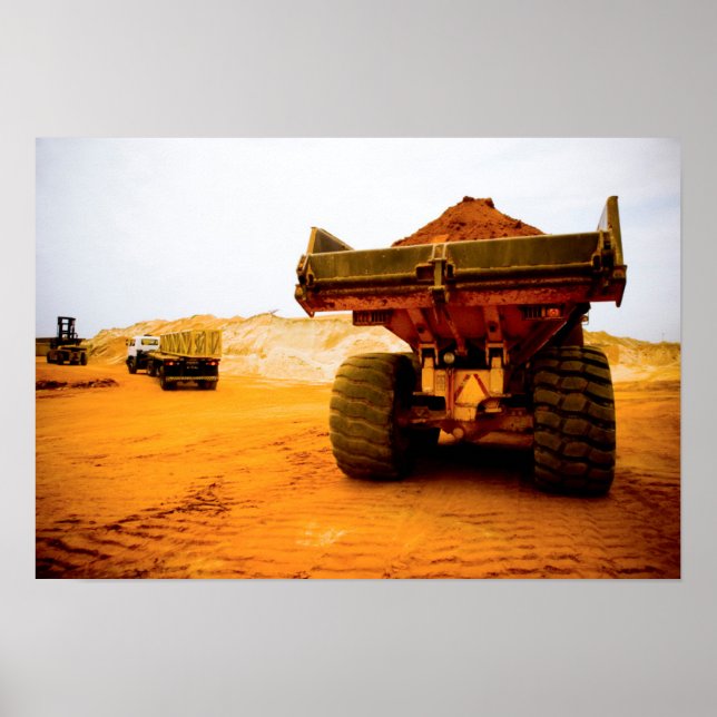 Póster Local de construção, Luanda, Província de Luanda (Frente)