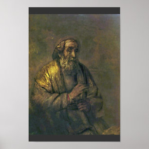 Póster Local. Por Rembrandt Van Rijn (a melhor qualidade)