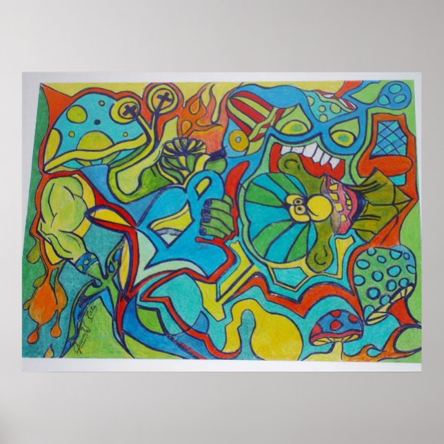 Poster localizar e procurar (Frente)