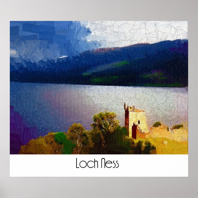 Póster Loch Ness (Frente)
