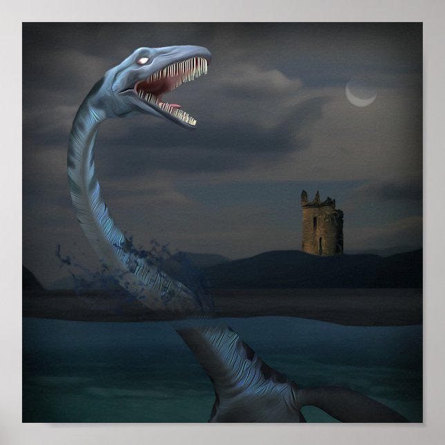 Poster Loch Ness Monster (Creeptid) (Frente)