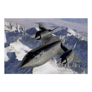 Póster Lockheed SR-71B Blackbird