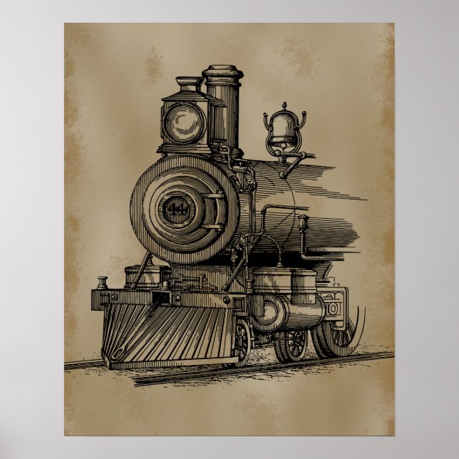 Poster Locomotiva (Frente)