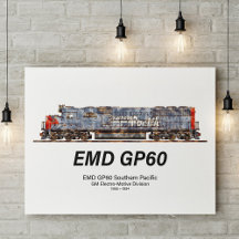 Locomotiva a Diesel EMD GP60 da Southern Pacific