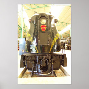 Póster Locomotiva da estrada de ferro GG-1 de Pensilvâni