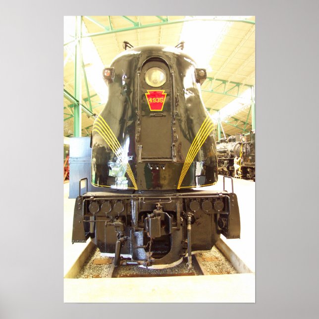 Póster Locomotiva nº 4935 da Pensilvânia Railroad GG-1 (Frente)