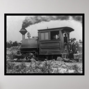 Póster Locomotiva na escala 1903 de Mesabi