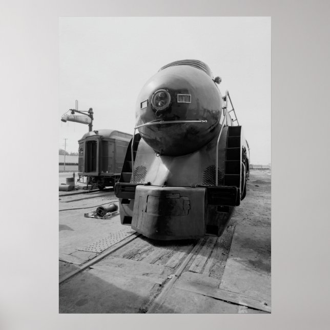 Poster Locomotiva Norfolk & Southern Steam No. 611 (Frente)