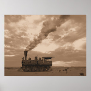 Poster Locomotiva sem Via