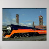 Locomotiva SP 4-8-4 "Daylight" #4449_Trains