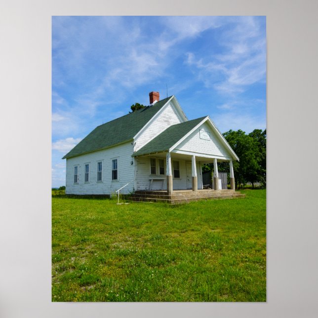 Póster Locust Prairie School (Frente)