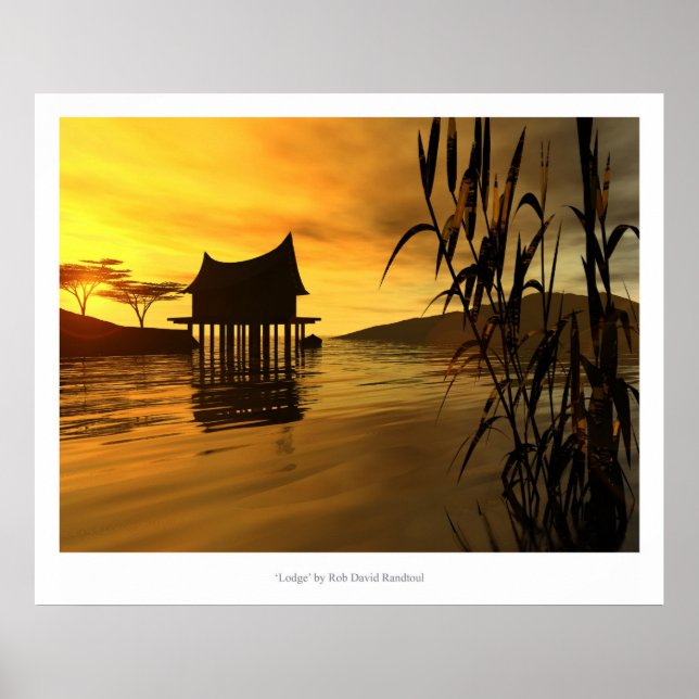 Póster Lodge (Frente)