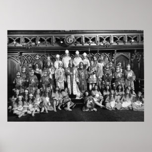 Poster Lodge anglo-saxônico, 1902