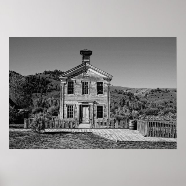 Póster Lodge Masônico Assolado Histórico (Frente)