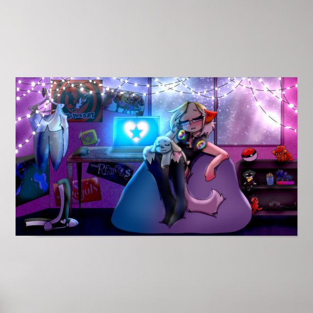 Poster Lofi GloryHearPoster (Frente)