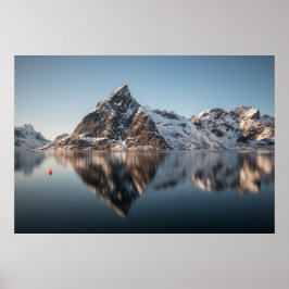 Poster Lofoten Mountain