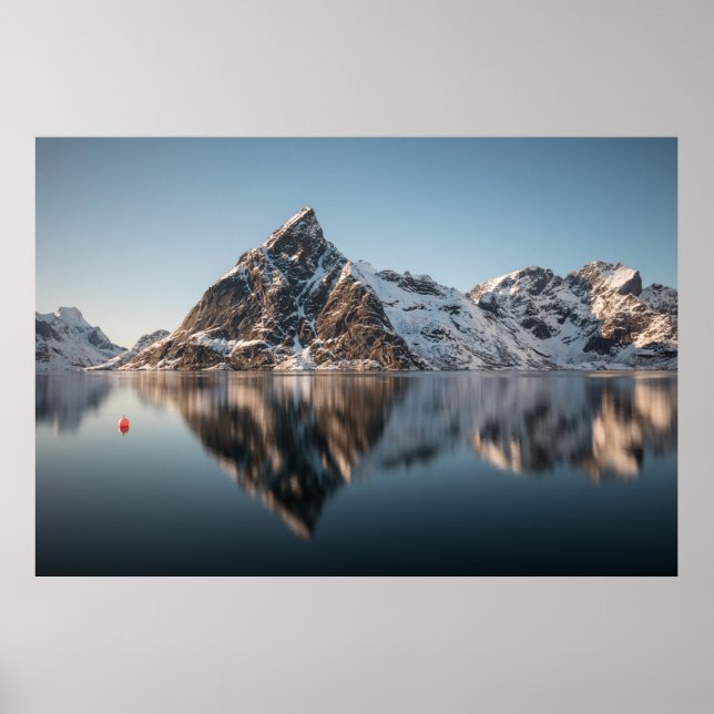 Poster Lofoten Mountain (Frente)