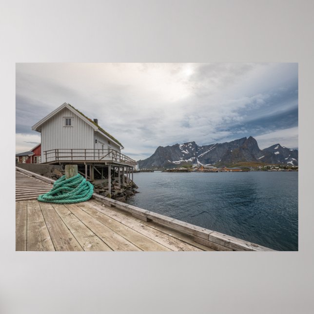 Poster Lofoten Noruega (Frente)
