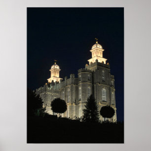 Póster Logan Utá, templo de LDS