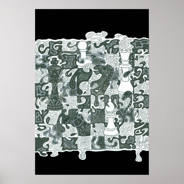 poster "Lógica líquida" (Frente)