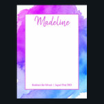 Poster Login de Estrela Azul Púrpura BAT MITZVAH<br><div class="desc">Bat Mitzvah,  religioso religioso,  assina em poster. Púrpura,  violeta,  azul,  turquesa com estrela de David em branco. . Perfeito para a filha de 12 anos,  garota. Fácil de editar - basta adicionar suas informações/texto.</div>