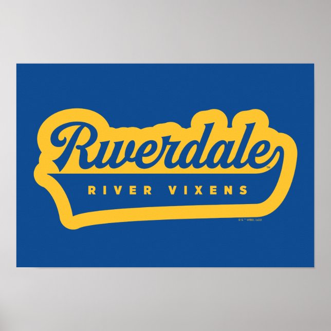 Poster Logo Riverdale River Vixens (Frente)