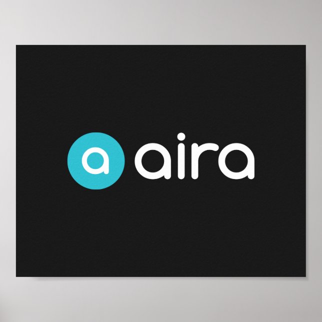 Poster Logotipo Aira (Frente)