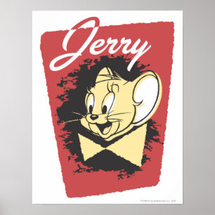 Poster Logotipo amarelo de Jerry Botiw