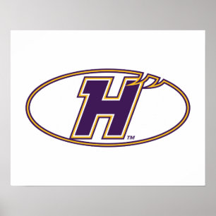 Poster Logotipo Atlético Hunter College Hawks
