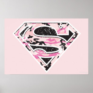 Póster Logotipo da Camouflage da Supergirl