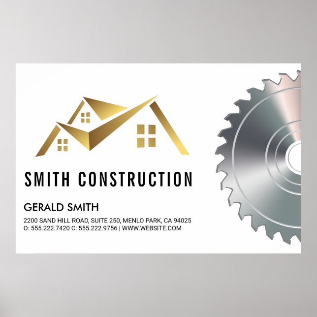 Poster Logotipo da casa | Serra (Frente)