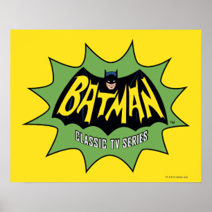 Póster Logotipo da série Batman Classic TV
