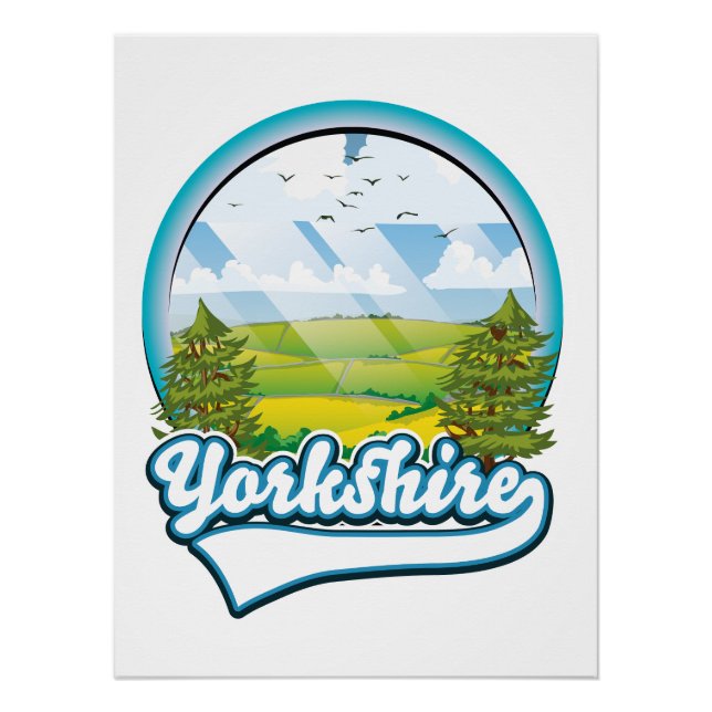 Póster logotipo da Yorkshire Travel (Frente)