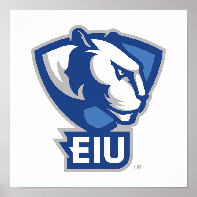 Poster Logotipo de Panthers da Universidade Oriental de I (Frente)
