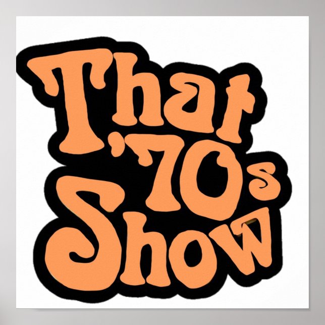 Poster logotipo de That 70's show  (Frente)