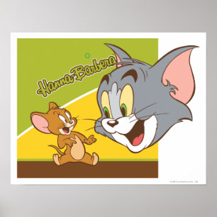 Póster Logotipo de Tom e Jerry Hanna Barbera
