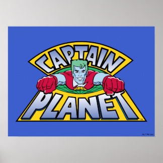 Poster Logotipo do Capitão Planeta