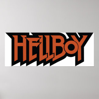 Poster Logotipo do HellBoy