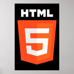 Póster Logotipo do HTML 5