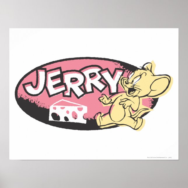 Poster Logotipo do Jerry Cheese (Frente)