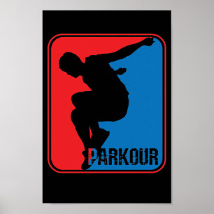 Poster Logotipo do Parkour