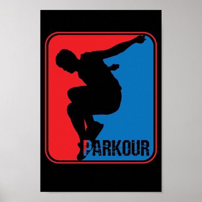 Poster Logotipo do Parkour (Frente)