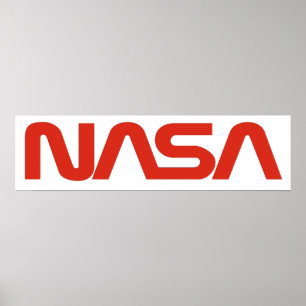 Poster Logotipo do sem-fim da NASA (cobra)