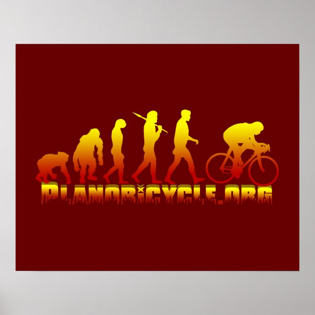 Póster Logotipo Firestarter de Associação de Bicicleta Pl (Frente)