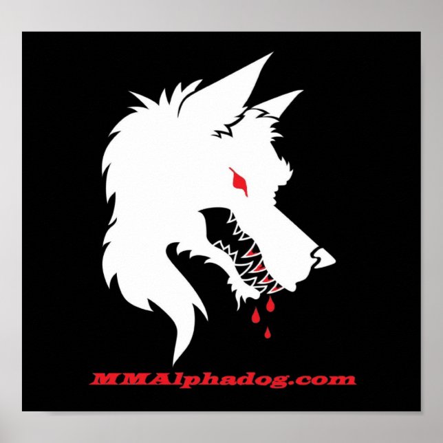 Póster logotipo inverso (Frente)