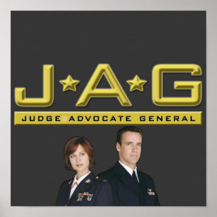 Poster Logotipo JAG Harm Mac