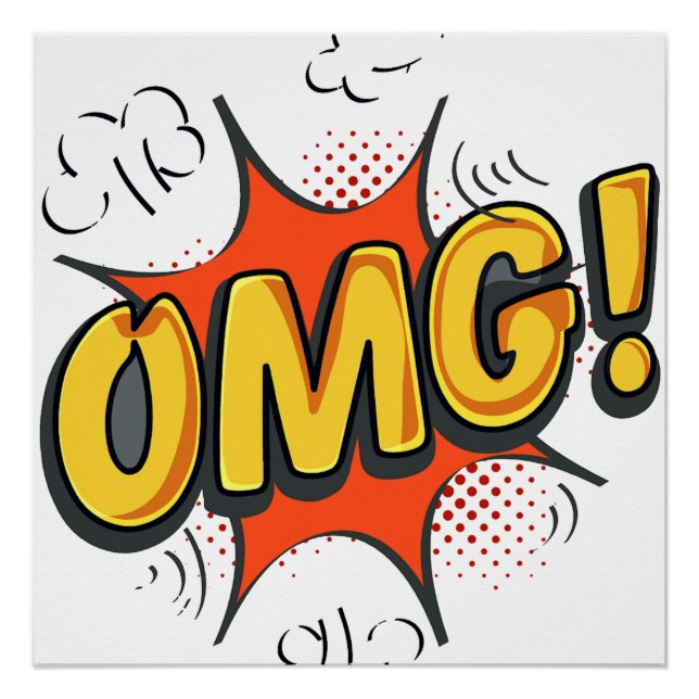 Póster logotipo OMG (Frente)