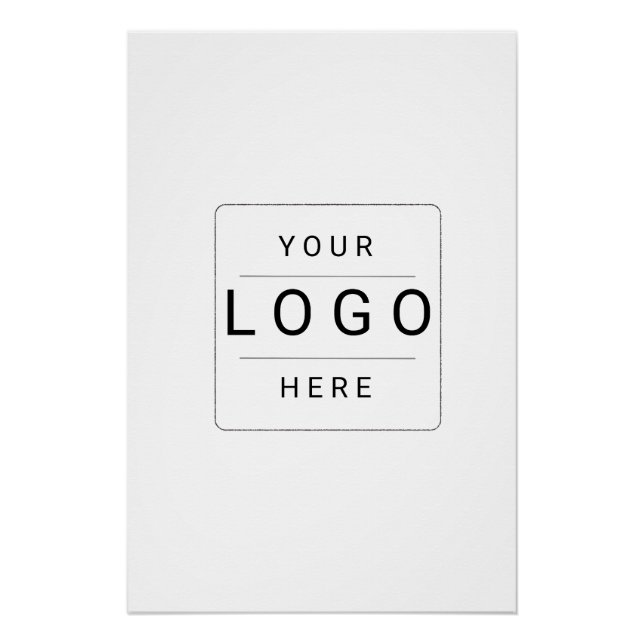 Póster Logotipo Personalizado (Frente)